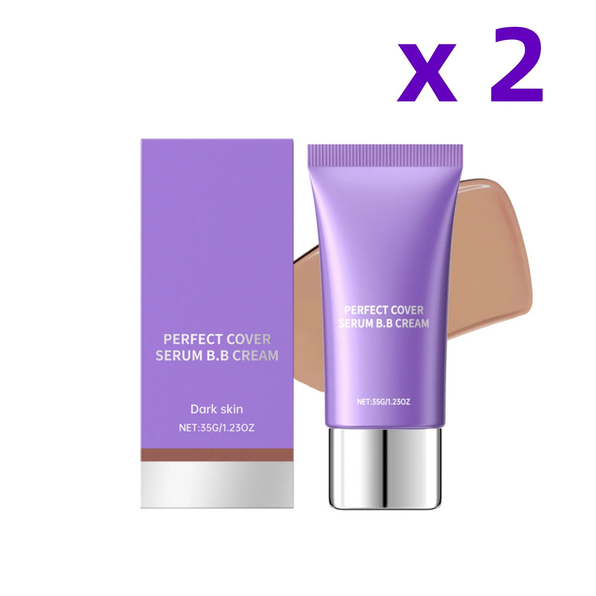 BB-Creme Langanhaltend Feuchtigkeitsspendend Ölkontrolle Pflegt Trockene Haut Volle Abdeckung Farbwechsel Wasserfest Flüssiges Make-up Foundation Serie
