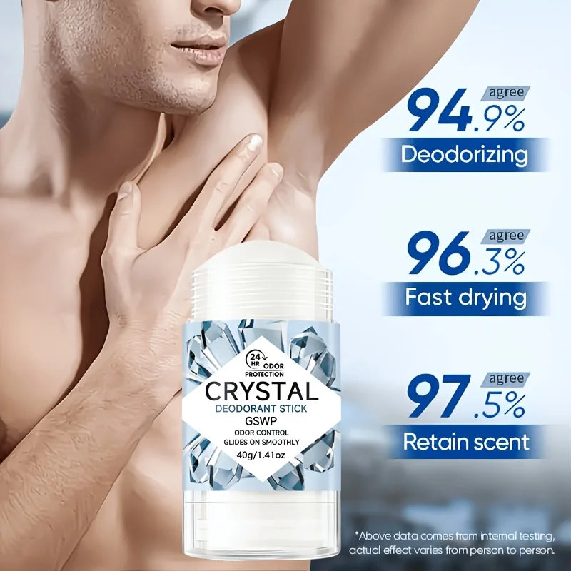 GSWP Duftender Deodorant-Stick, Neutralisiert Effektiv Gerüche, Während er Sanft und Nicht Fettig Wirkt. 40g/80g