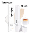 Farbwechselnder Foundation-Stick Blanc Foundation Koreanisches Make-up Basis Hochdeckender Concealer Natürlicher Nude 2-in-1 Foundation-Stick