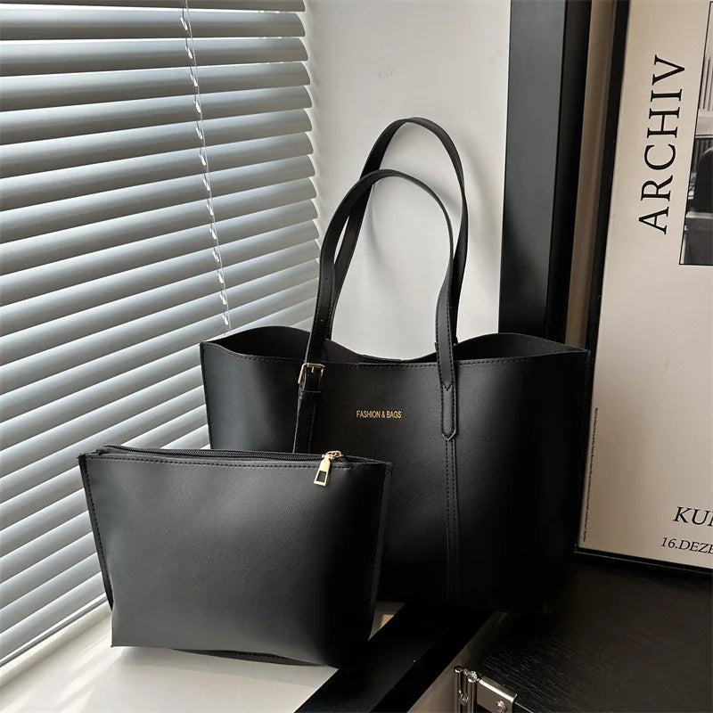 Damentasche, große Kapazität, weiches Leder, Tragetaschen, lässig, vielseitig, einzelne Schultertasche, Mama-Handtaschen, 2025, Herbst und Winter