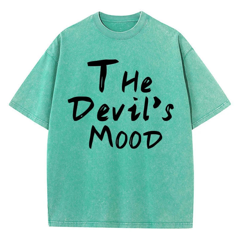 Rosa Brief Design Gewaschen T Shirt Frauen Vintage Baumwolle T-shirts Streetwear Weiche Mineral Tees Mädchen Lose Weibliche T Tops Y2k