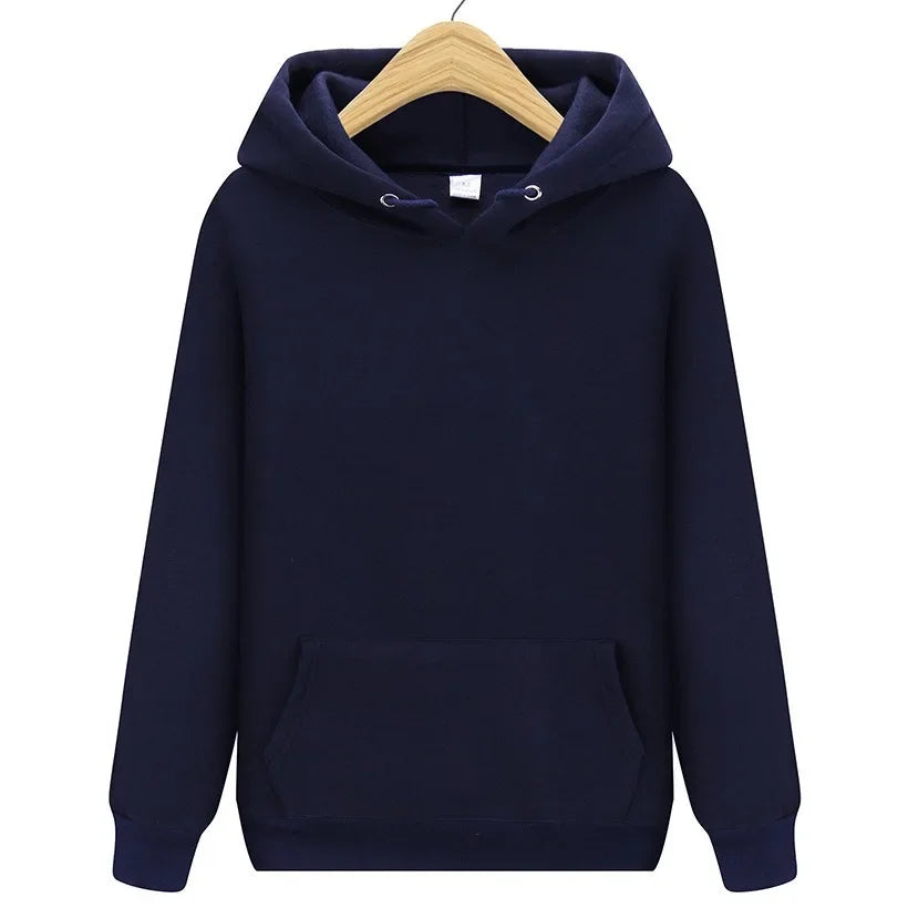2025 Neuer Herbst-Hoodie Modischer Farbiger Kapuzenpullover Lockerer Sport-Sweater Großer Komfortabler Lässiger Paar-Pullover Bequemer Sweater