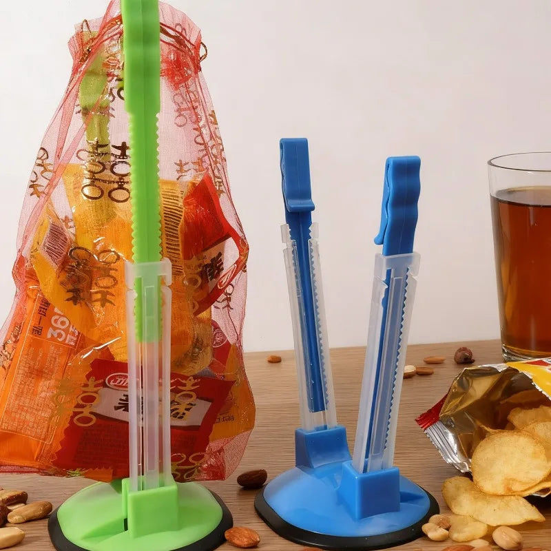 5/1 Stück Baggy Rack verstellbarer Gefrierbeutelhalter zum Befüllen ohne Lebensmittel verschüttete Küche Anti-Rutsch-Aufbewahrungsbeutel Öffnerhalter