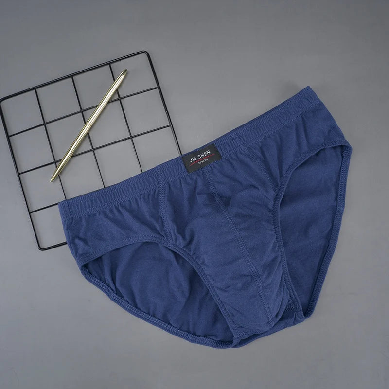 Männer 100 % Baumwolle Atmungsaktive Slips Bequeme Männliche Unterwäsche Dessous Höschen Unterhosen Plus Größe XL -5Xl