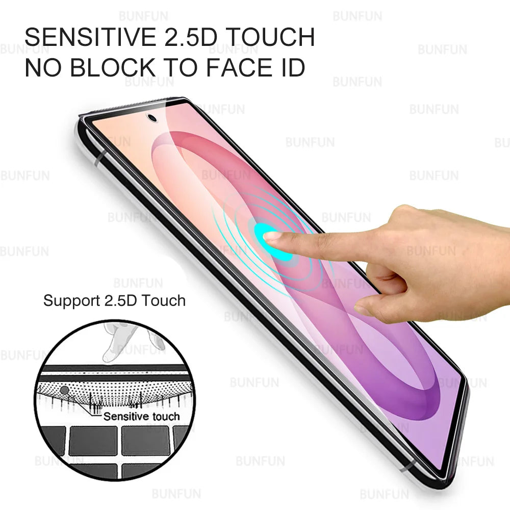 2in1 Schutzfolie für Samsung Z Fold8 Ultra, äußere Displayschutzfolie für Samsung Galaxy Z Fold8, Z Fold8, Fold 8 Ultra 5G, gehärtetes Glas für die Kamera