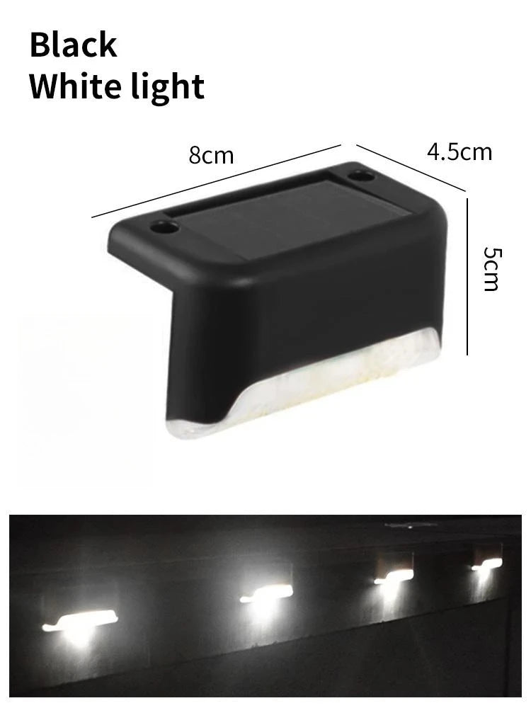 LED Solar Treppen Licht Im Freien Wasserdichte Wand Lichter LED Solar Lichter Haushalt Balkon Garten Dekoration Landschaftsbau Licht
