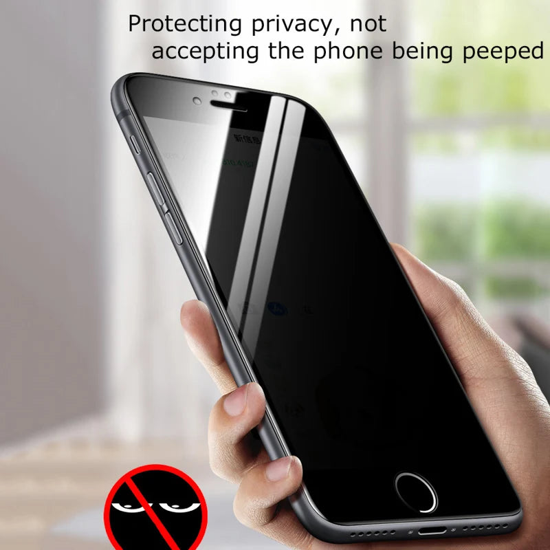 1-5 Stück Vollständiger Sichtschutz-Bildschirmschutz für iPhone 18 Pro Max 17 16 15 14 13 12 11 Pro X XR XS Max 16 15 Plus Anti-Spy Glas