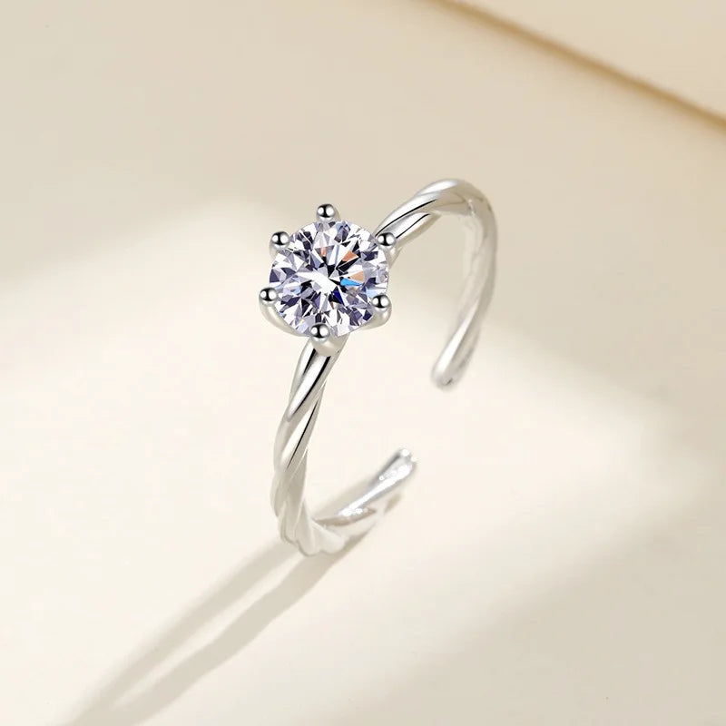 Neuer Ring aus 925er-Sterlingsilber, 5A-Zirkon, Top-Qualität für Frauen, Hochzeit, Luxus-Schmuck, Verlobungsring, Party, modischer Ring