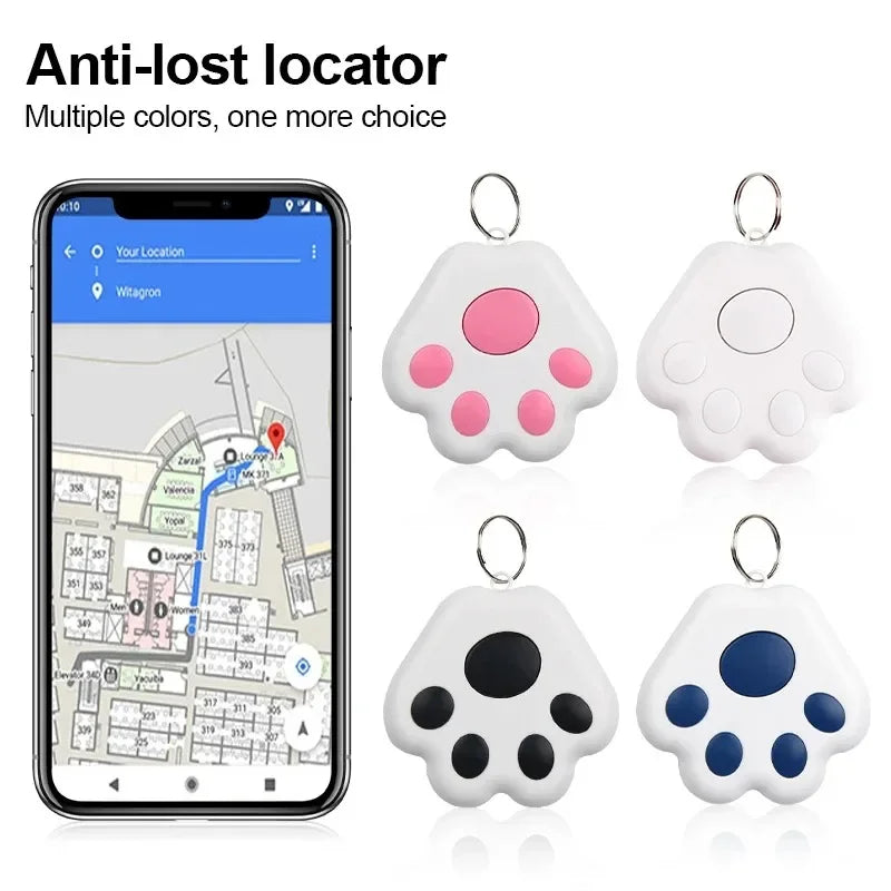 Mini Pet Anti-verloren Smart GPS Tracker Schlüssel Kinder Tasche Finder Hund Katze Haustier für IOS/Android Locator Bluetooth Tracker Gerät Erinnerung