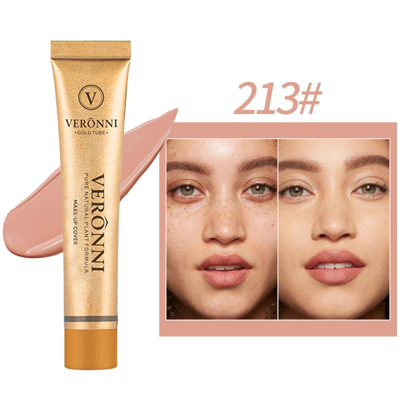 14-farbige Concealer-Creme mit vollständiger Abdeckung, Make-up-Concealer-Foundation, matte, langanhaltende Ölkontrollkosmetik für Akne und Augenringe