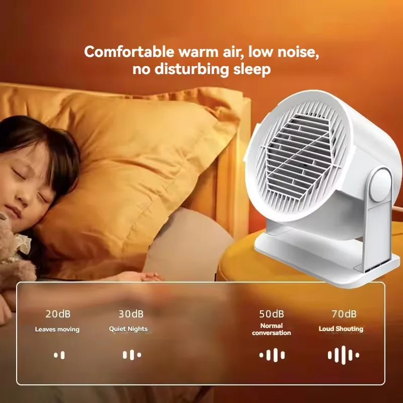 Mini-Elektroheizung, schnelles Aufheizen, Überhitzungsschutz, elektrische Heizung für Zuhause, Desktop, kleiner Warmlufterhitzer für den Innenbereich, Büro
