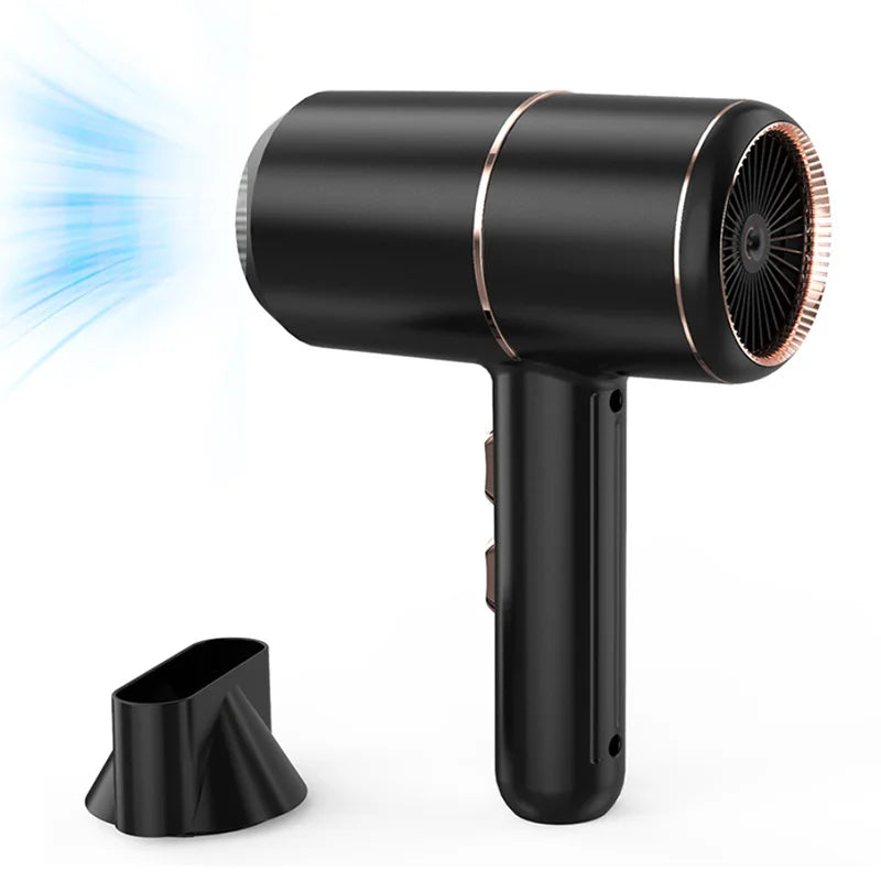 Tragbarer Hochgeschwindigkeits-Mini-Haartrockner. Professioneller Haartrockner für den Schlafsaal zu Hause. Intelligenter Ionen-Haartrockner