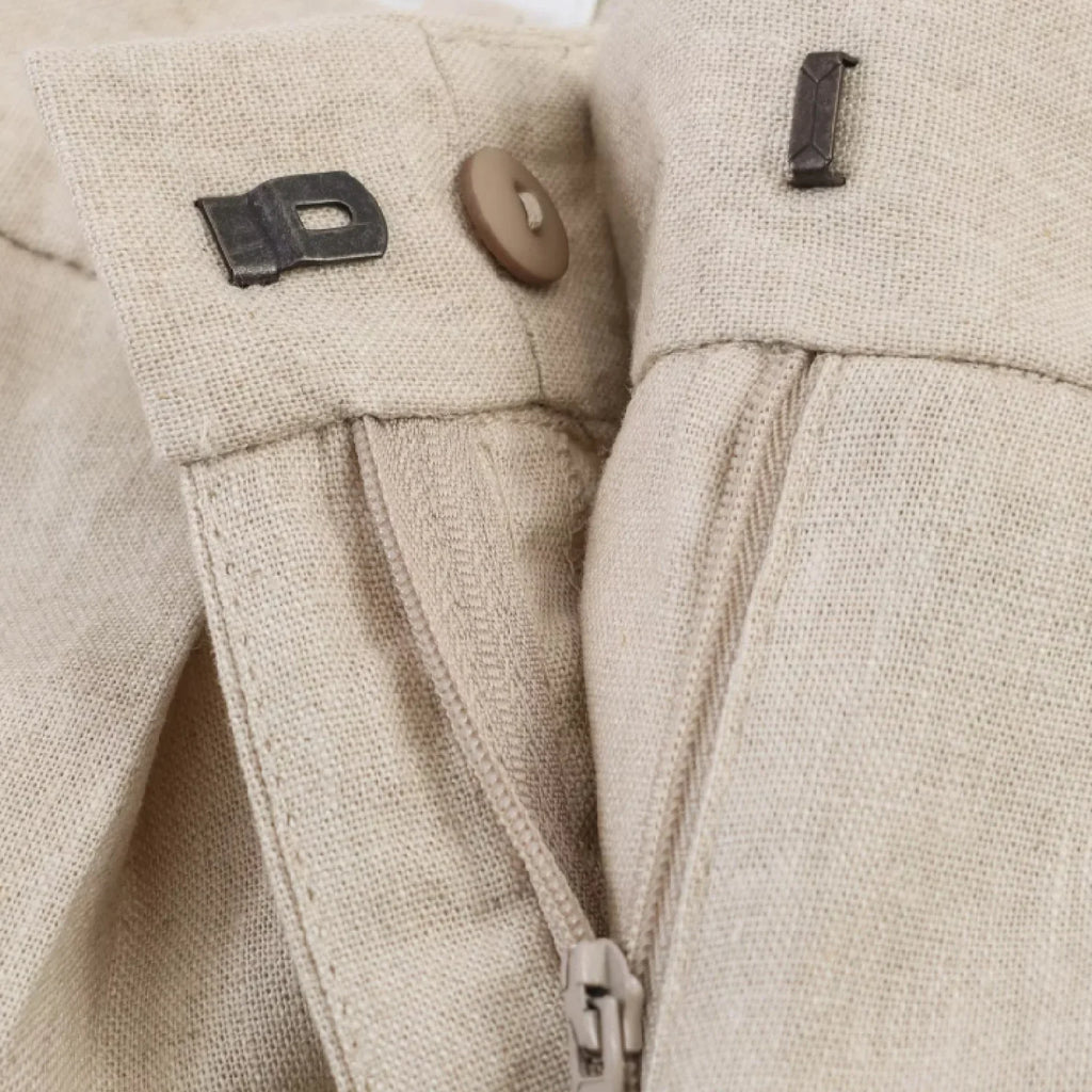 Damen Zweiteiler Sommer 2026: Zweireihiger Kurzarm-Blazer mit High-Waist Weitem Hosenbein – Perfektes Business-Set für den Arbeitsweg