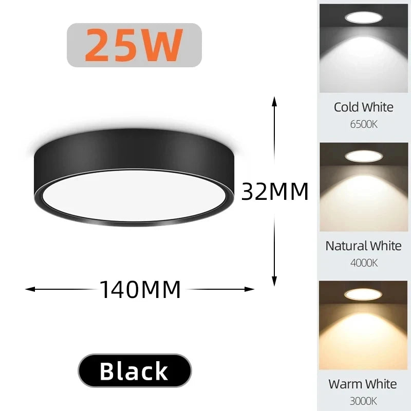 Spot LED Decken leuchte 220V Aufputz Down light LED Innen beleuchtung für Wohnzimmer Küche Decken leuchte LED Spotlight