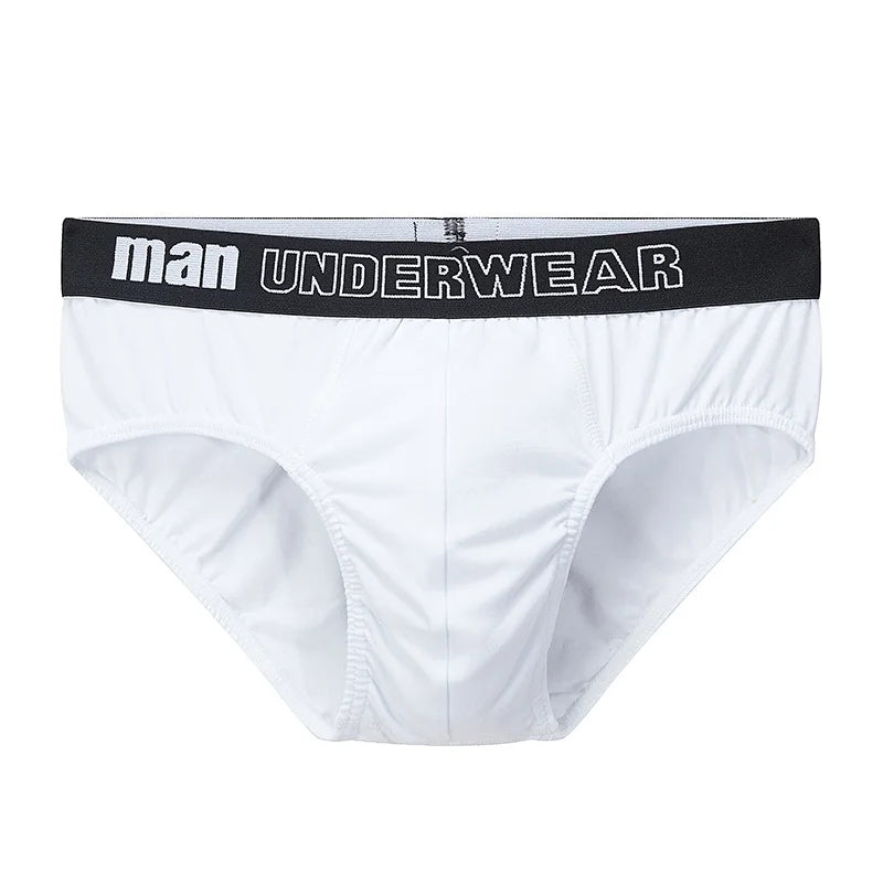 Männer Baumwolle Slips Bequeme Atmungsaktive Unterwäsche Freche Höschen Einfarbig Mann Unterwäsche Homewear Männliche Slips