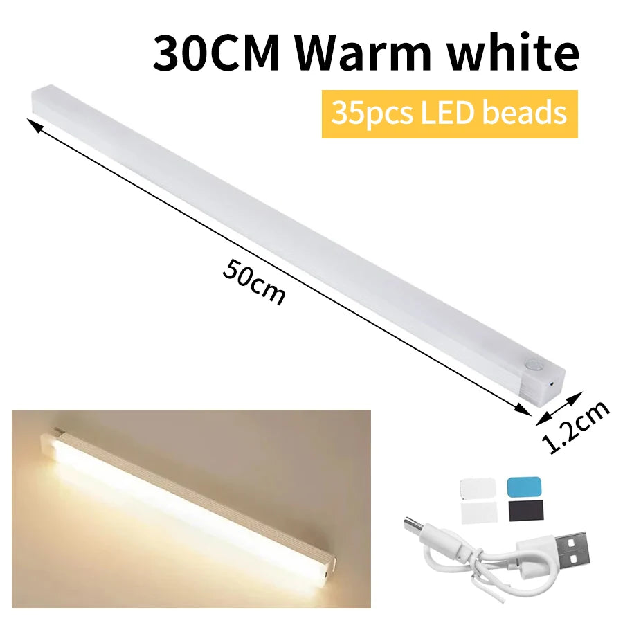 Bewegungs sensor LED Schrank Licht wiederauf ladbare Induktion Nachtlicht drahtlose tragbare Detektor Lampe Küche Treppe Hintergrund beleuchtung