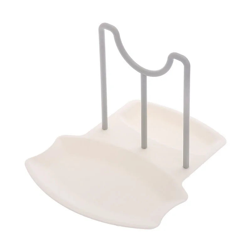 Küche Organizer Topf Deckel Lagerung Rack Regal Pfanne Trocknen Ständer Arbeitsplatte Punch-freies Löffel Pad Lagerung Halterung Hause zubehör