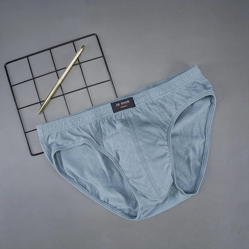 Männer 100 % Baumwolle Atmungsaktive Slips Bequeme Männliche Unterwäsche Dessous Höschen Unterhosen Plus Größe XL -5Xl