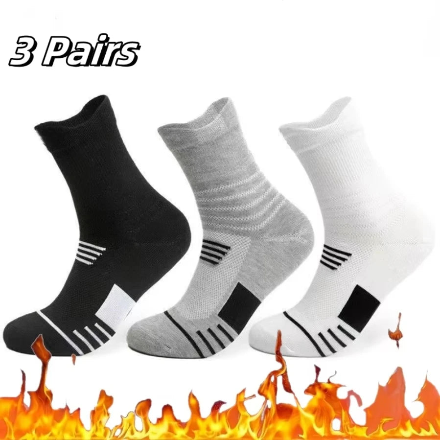10/6/5/3/1 Paar feuchtigkeitsableitende Sportsocken mit dicker Sohle und gepolsterter Hose, perfekt für Laufen und Profisport