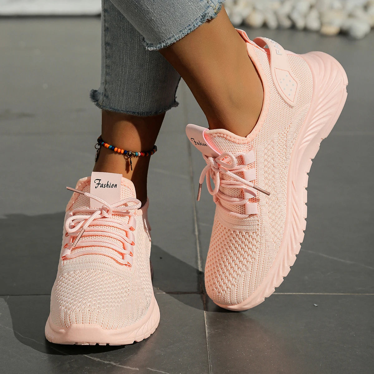 Sommer-Bestseller bei Damenschuhen: Die atmungsaktiven Feizhi Damen-Sportschuhe mit weicher Sohle verwandeln sich in lässige Sportschuhe