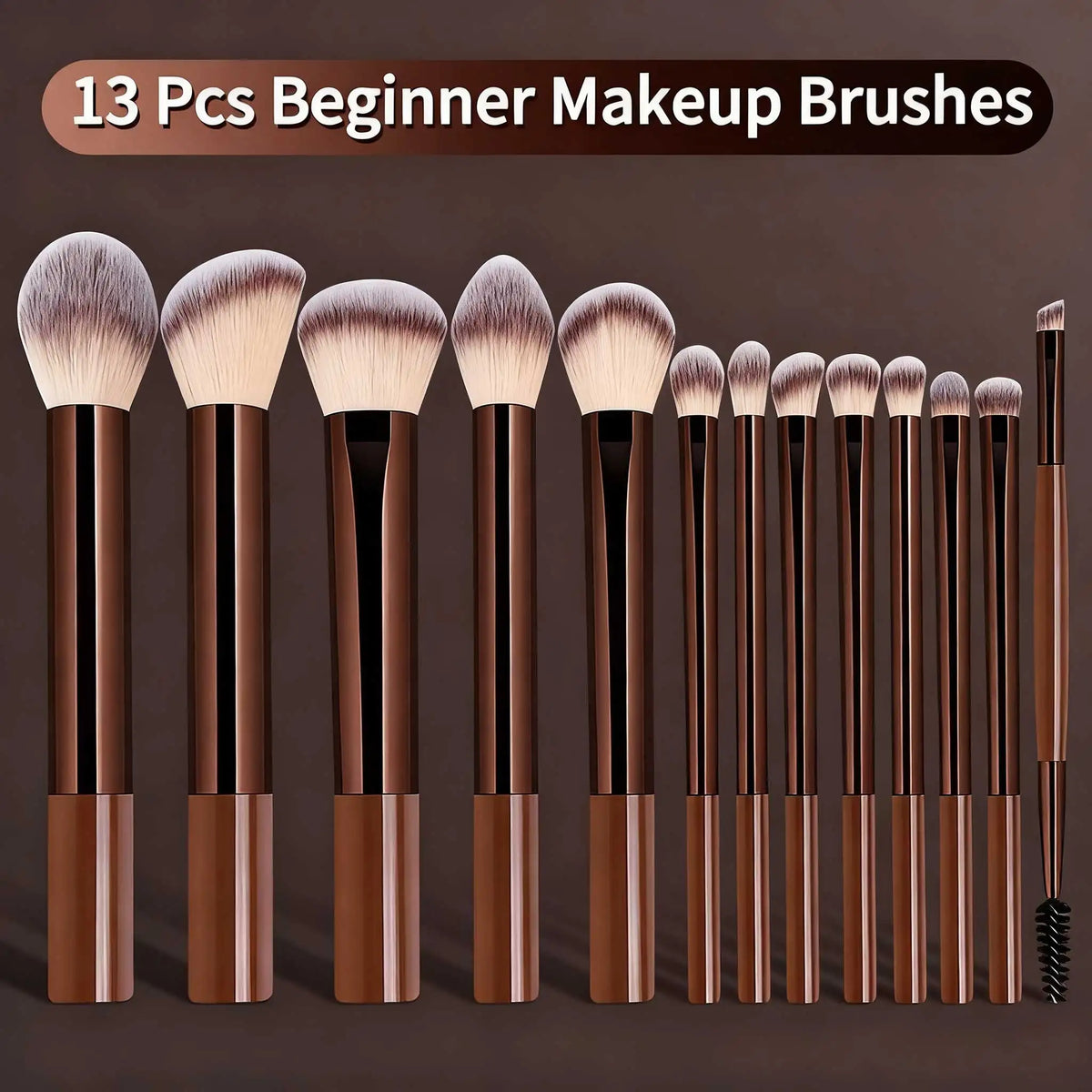 Make-up-Pinsel-Set, 13-teiliges professionelles Kosmetikpinsel-Set, weiches Reise-Make-up-Pinsel-Set, Concealer-Pinsel, Detail-Make-up-Pinsel