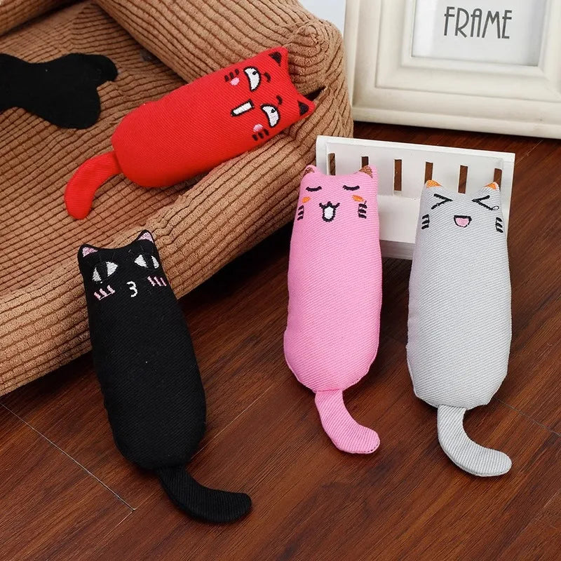Haustier neueste Plüschtier Katzenspielzeug Rustling Sound Katzenspielzeug Katzenprodukte Spielzeug Kätzchen Zähneknirschen Spielzeug beständig gegen Biss