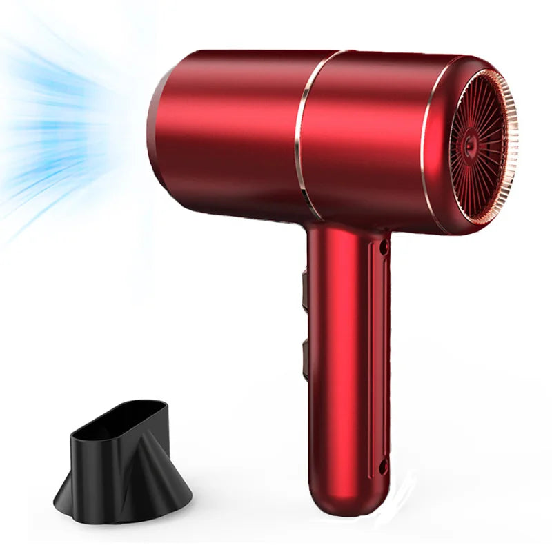 Tragbarer Hochgeschwindigkeits-Mini-Haartrockner. Professioneller Haartrockner für den Schlafsaal zu Hause. Intelligenter Ionen-Haartrockner