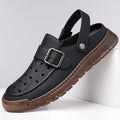 Modische Herren-Hohlschuhe, atmungsaktive Cut-Out-Schuhe für den Sommer, rutschfeste Fahrerschuhe für den Außenbereich-XH608