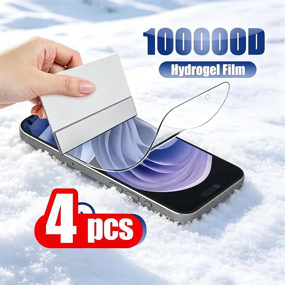 1-4 Stück Vollflächige Hydrogel-Folie für Samsung Galaxy A56 5G A72 A36 5G A51 A54 A17 A07 A15 A32 A26 A25 A13 A22 Displayschutzfolie