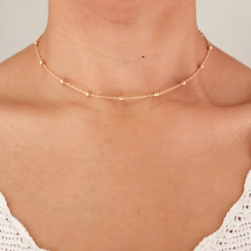 Neue Gold Farbe Pailletten Münzen Anhänger Halskette für Frauen Böhmischen Choker Halsketten Damen Hals Kurze Kette Collares Schmuck Geschenke