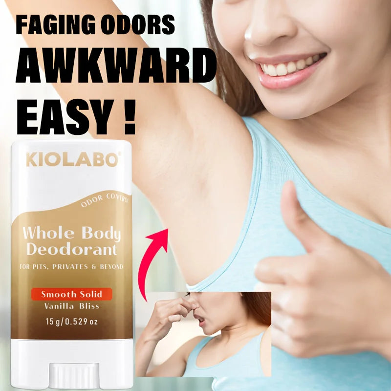 Tragbarer Deodorant-Stick für die Körperpflege, frischer Duft, geeignet für den täglichen Gebrauch, Outdoor, geeignet für Männer und Frauen.