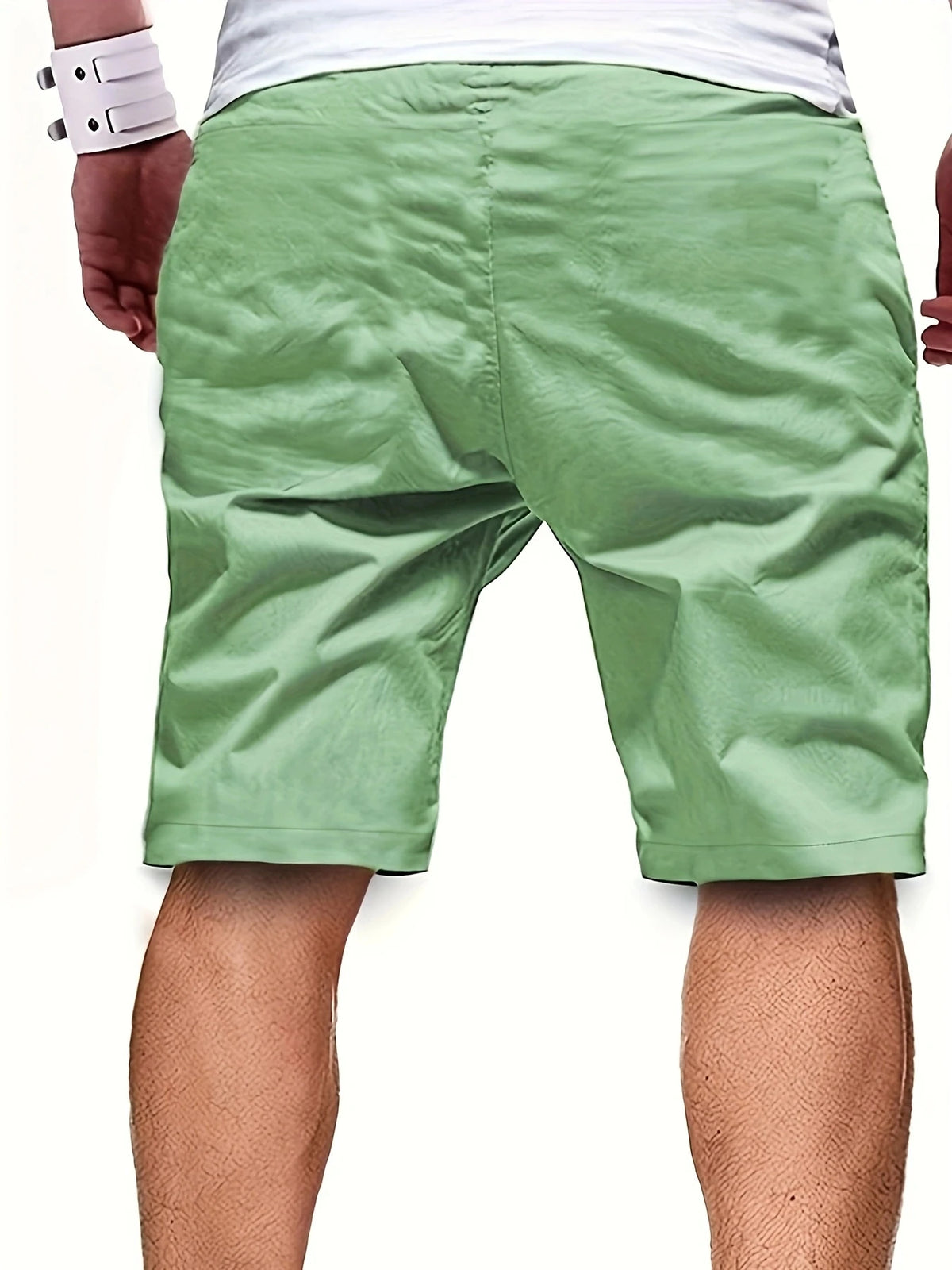 Neue Sommer-Herren-Freizeitshorts, Bermuda-Shorts, Fitness-Jogging-Shorts, Vintage-Cargoshorts mit elastischer Taille