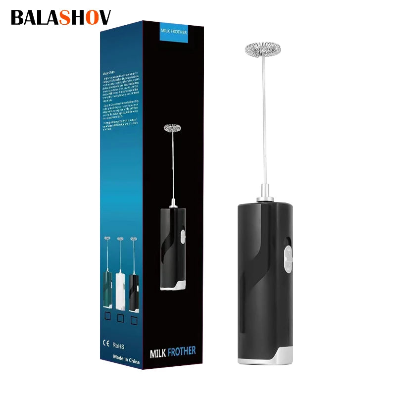 Mini Elektrische Milch Schäumer Mixer Drahtlose Kaffee Schneebesen Mixer Skimer Hand Schneebesen Cappuccino Mixer-düse für Küche