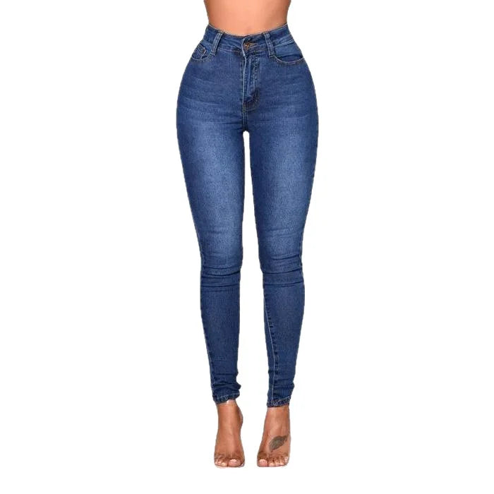 2026 NEUE Damen Skinny Jeans Hosen Vintage Denim Jeans Damen Mode Stretch-Hosen Streetwear Gerades Bein Hüftumschließende Jeans