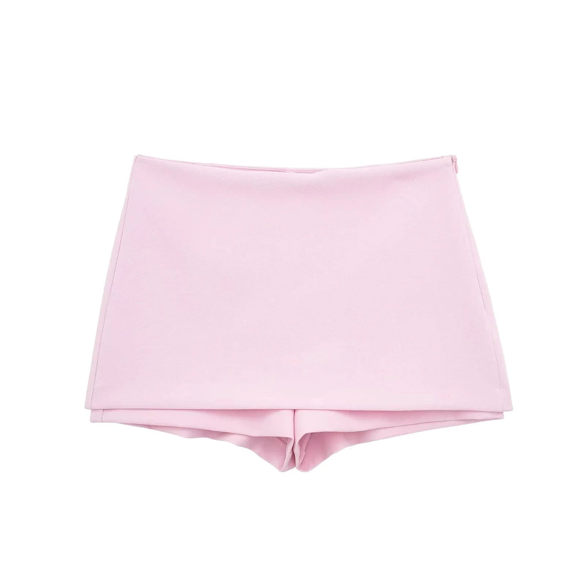 HH Damen-Set, lässige Röcke, Shorts, schickes Neckholder-Hemd, rückenfreies Top und Shorts, süßes rosa Sommer-Sexy-Shorts-Sets