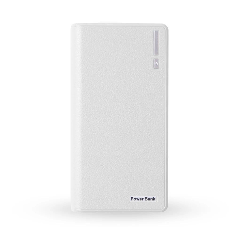 6*18650 Batterie Ladegerät Fall Schnelle Lade DIY Tragbare Mini Power Bank Digital Display Box Mobile Power Versorgung mit Nachtlicht