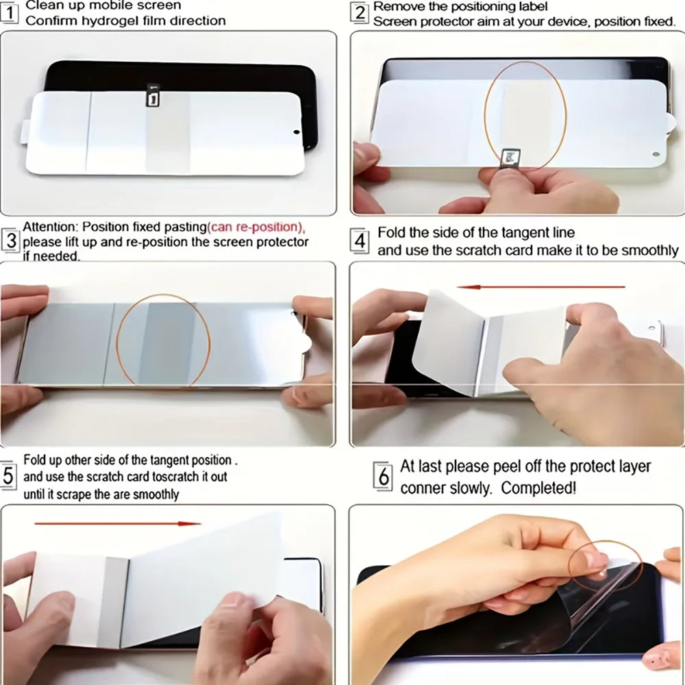 2-4 Stück Hydrogel-Folie für Xiaomi Poco F8 Ultra F7 Pro Displayschutzfolie Poco X8 Pro Max X7 X6 X5 F6 F5 Pro M8 M7 Plus M6 Soft Film