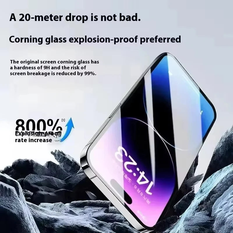 1-5 Stück 8K HD High-End Panzerglas für iPhone 18 Pro Max 18 Pro 18 17 16 15 14 13 12 11 Pro Max Air XS XR Displayschutzfolie