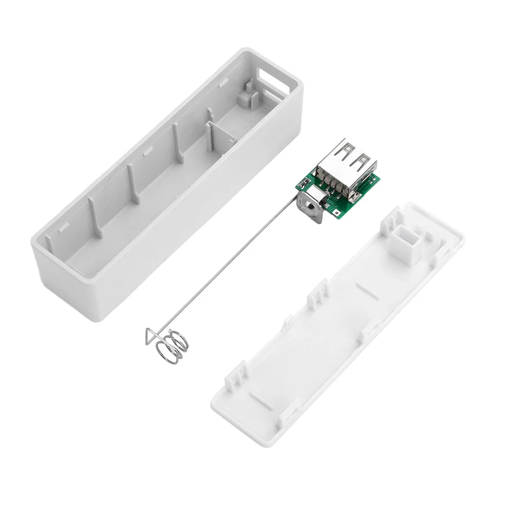 DIY TYPE-C 1-Abschnitt 18650 Power Bank Batterieladegerät Fall Tragbare USB Power Bank Kit Aufbewahrungskoffer DIY Mobile Stromversorgungsbox