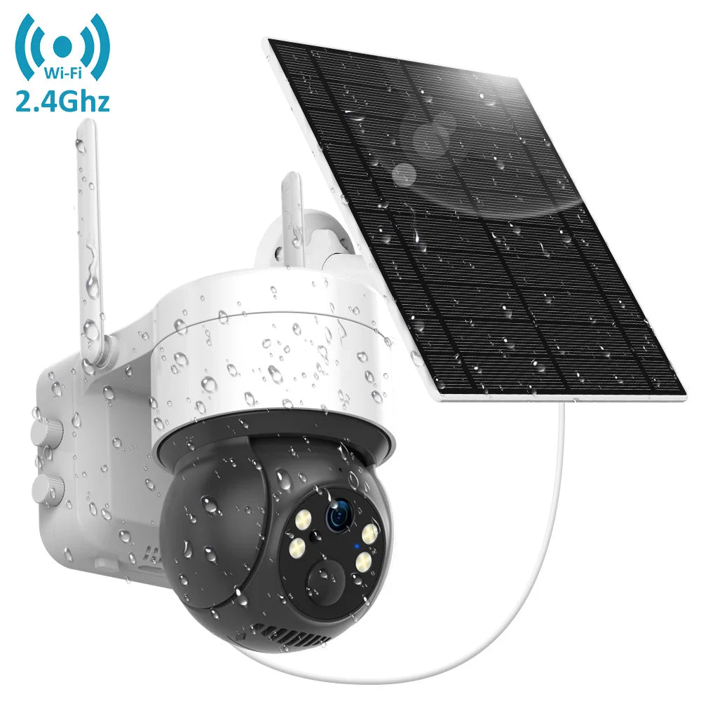 Tuya SmartLife WiFi/4G Sim Karte 3MP WiFi Batterie Solar Motion Tracking Menschliches Erkennen Farbe Nachtsicht Outdoor PTZ CCTV Kamera