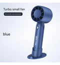2-in-1-Handventilator für den Schreibtisch, Mini-USB, wiederaufladbar, tragbares Kühlgerät, starker Wind, leichtes Gehäuse, langlebige Batterie