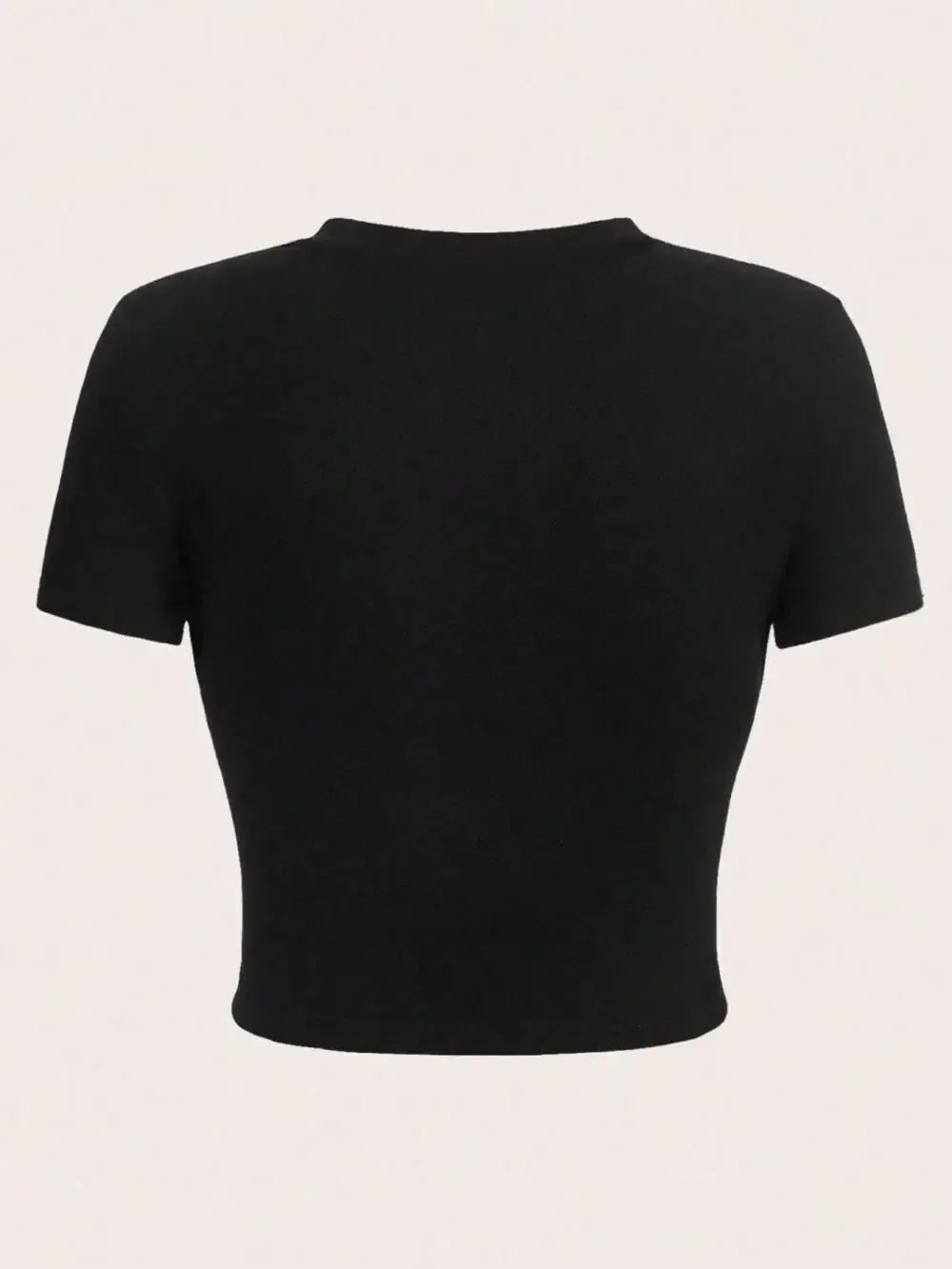 Einfache Rote Spinne Drucke Crop T-Shirt Straße Gestellte Nabel Frauen Kurzarm Bequeme Atmungsaktive Stretch Weiche Weibliche Kleidung
