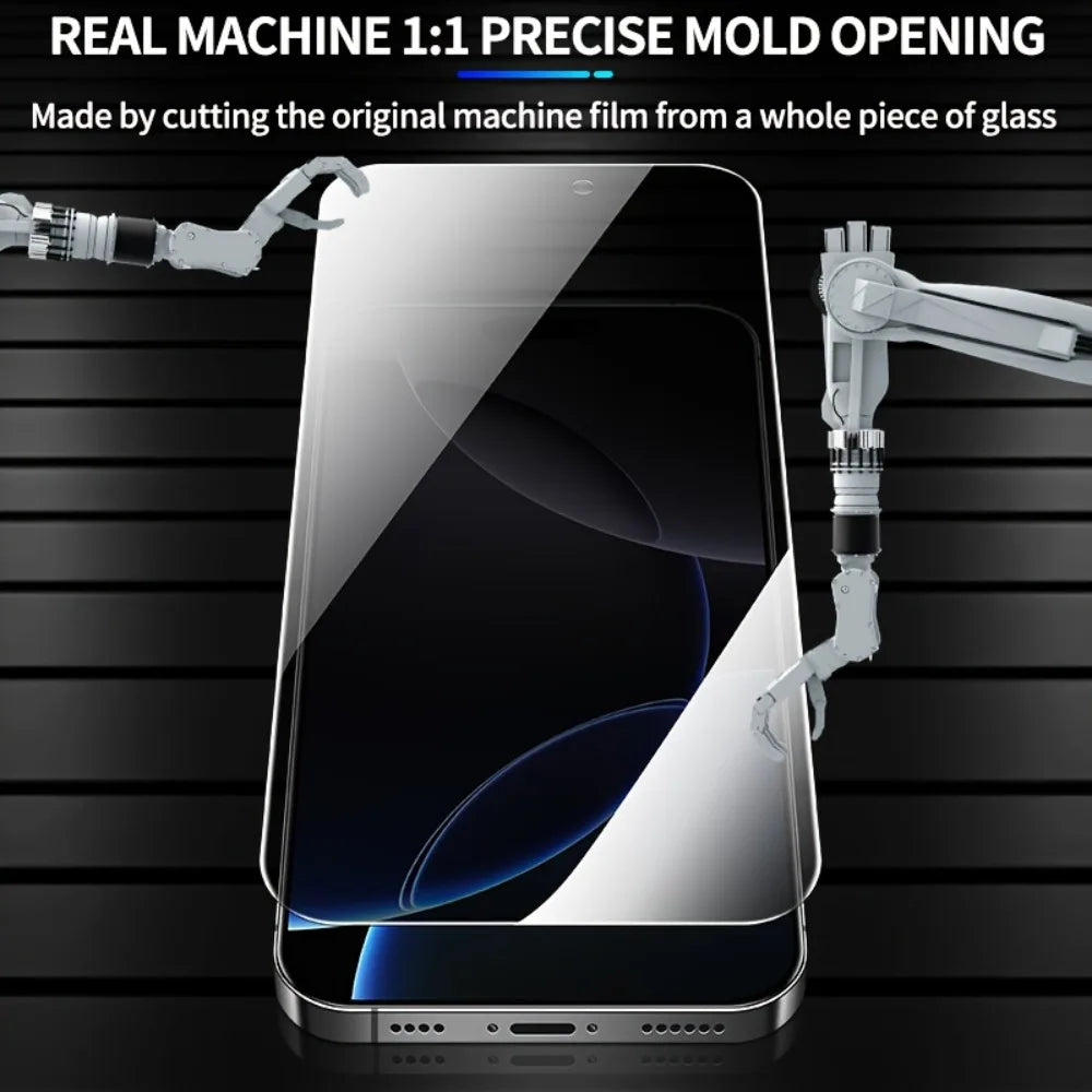 3 Stück Anti-Spionage-Hartglas für iPhone 17 16 15 14 Pro Max Air 16 15 Plus Displayschutzfolie für iPhone 13 12 11 Pro XR XS Max