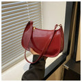 Damen Schulter Umhängetaschen PU Leder Frauen Unterarm Taschen Einfarbig Kleine Top-griff Taschen Geldbörse Weibliche Täglichen Handtaschen