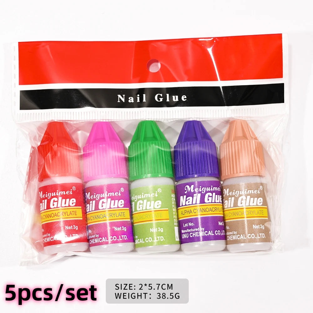 30 g ultrastarker Nagelspitzenkleber, schnell trocknender Gelkleber für transparente Spitzen und künstliche Nägel, UV-/LED-Härtung für Nageldesign