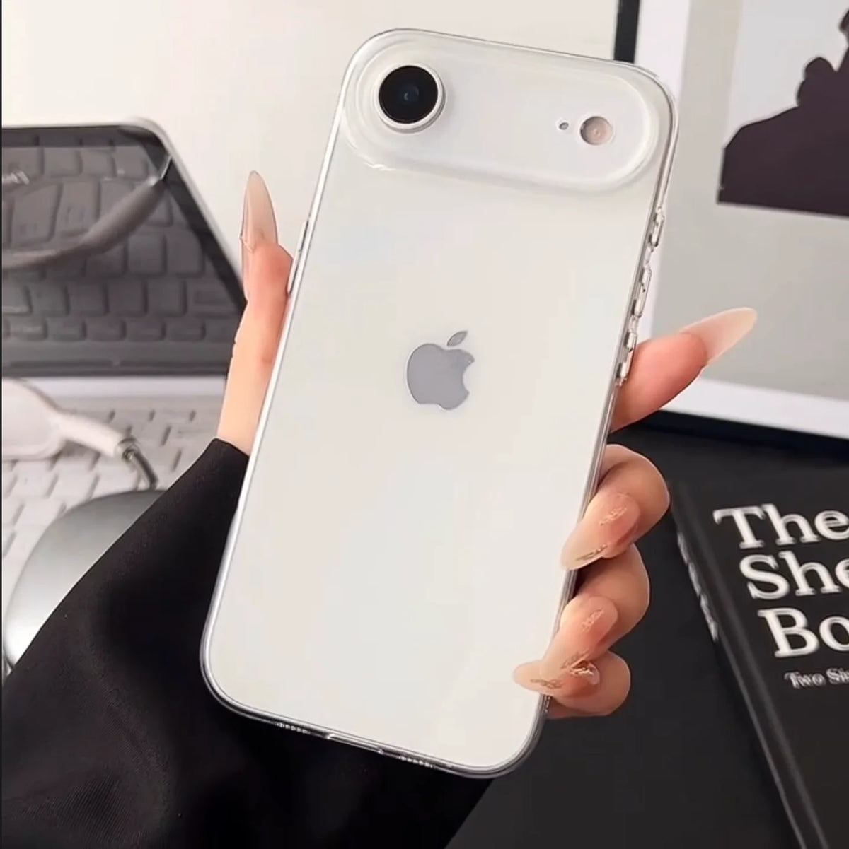 HD Transparente, ultradünne Kristall-Handyhülle für iPhone 17, Air 11, 12, 13, 14, 15, 16 Pro Max Plus, weiche Hüllen für iPhone 17 Pro Cover
