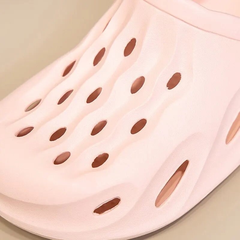 Frauen Sandalen Sommer lässig Eva leichte Outdoor-Damenschuhe Anti-Rutsch dicke Sohle Strand rutschen Paar Gartens chuhe