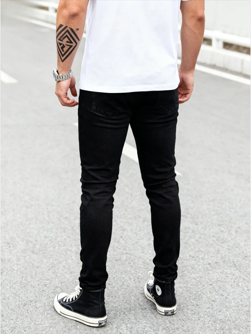 Jeans Slim Fit Herrenjeans Modisch Bequem Perfektes Geschenk für Männer Stilvoll und Trendy