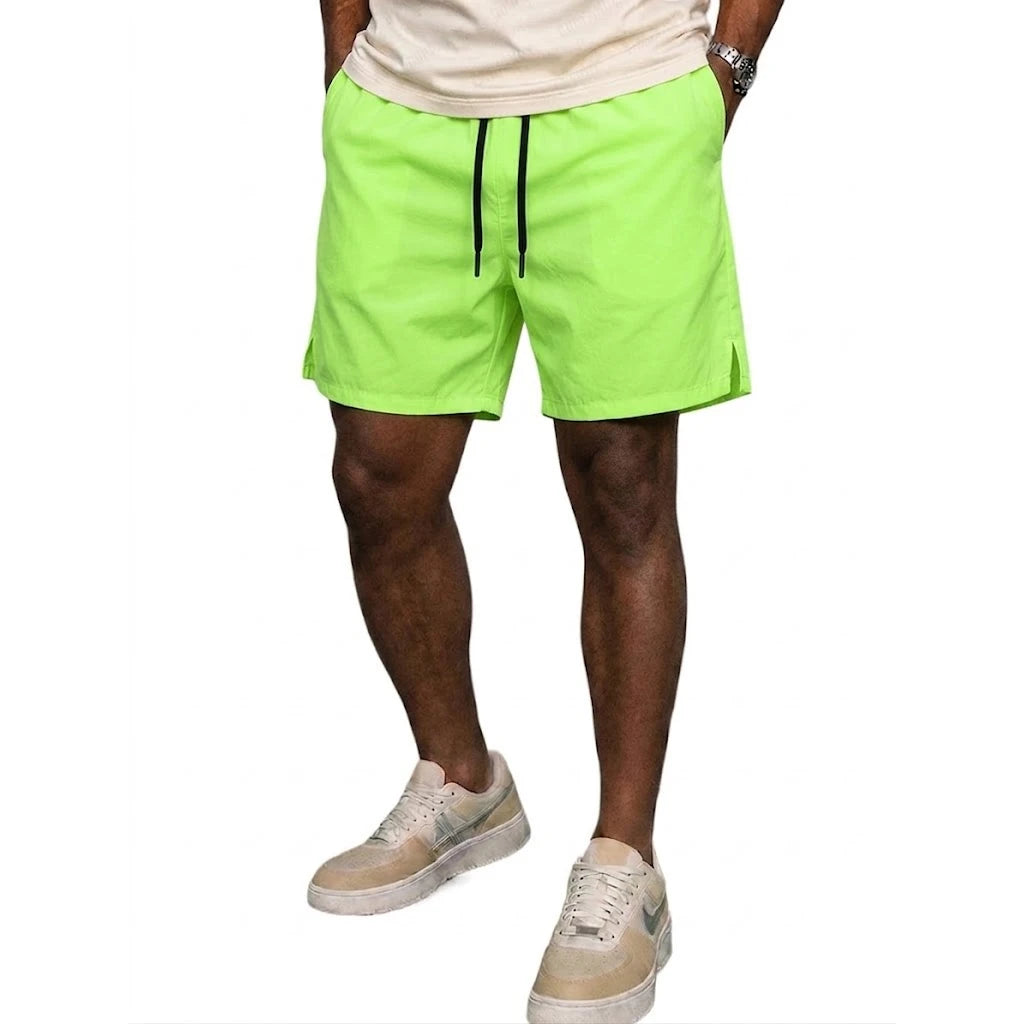 Sommer Herren Sport Fitness Shorts Schnelltrocknende Athletische Arbeitsshorts Freizeithosen Boardshorts mit Taschen Strandshorts Gym-Hosen für Männer