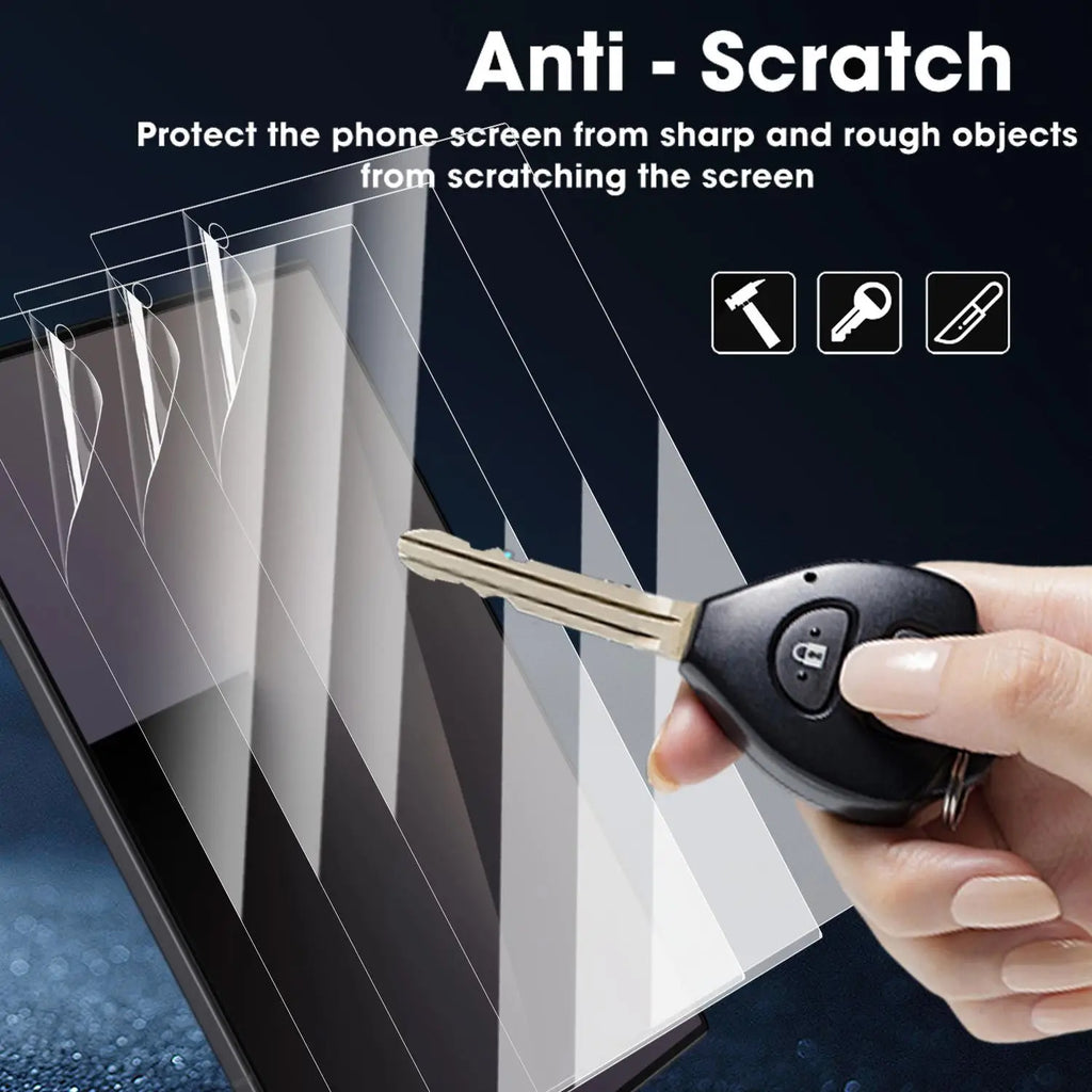 9 IN 1 Displayschutzfolien für innen, vorne und hinten für Samsung Galaxy Z Fold 8/Fold8 Ultra, vollständige Abdeckung, HD-klar, weiche TPU-Hydrogel-Folien
